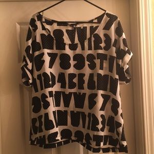 Plus size Forever 21 shirt.